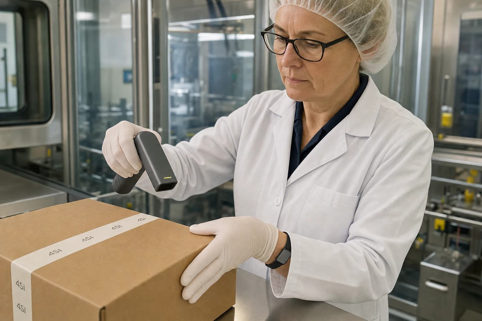 A consumer product is reviewed at a commercial handover