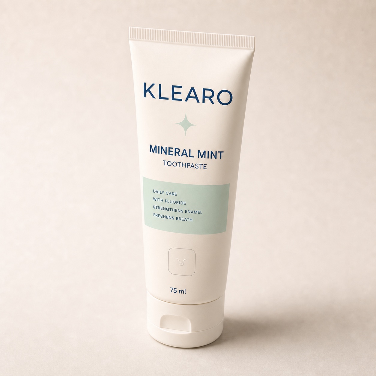 Presence Layer on a cosmetic tube